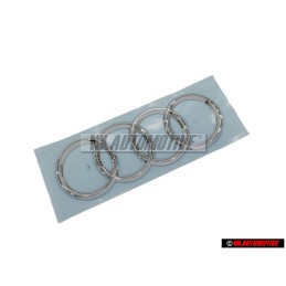 Audi Original Anneaux Arrière Embleme Logo Chrome - 4F9853742 2ZZ