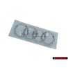 Audi Original Anneaux Arrière Embleme Logo Chrome - 4F9853742 2ZZ