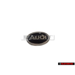 Audi Original Côté Embleme Monogramme Logo Noir Chrome - 447853621 01C