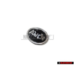 Audi Original Côté Embleme Monogramme Logo Noir Chrome - 447853621 01C