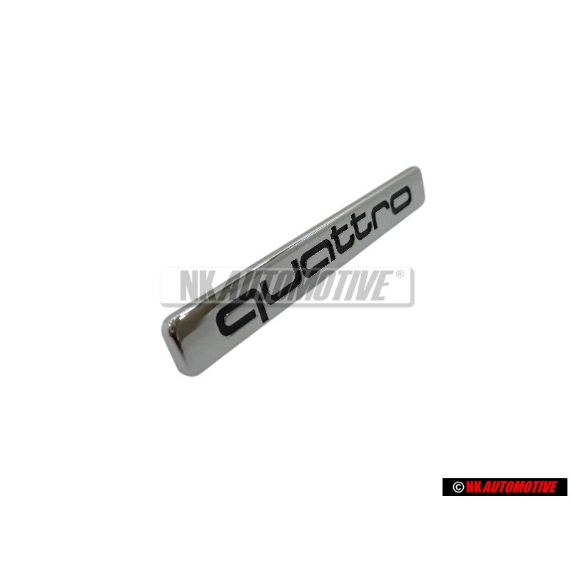 Audi Original QUATTRO Bord Embleme Monogramme Logo Chrome - 4D0853682 2ZZ