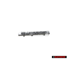 Audi Original QUATTRO Bord Embleme Monogramme Logo Chrome - 4D0853682 2ZZ