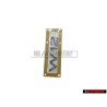 Audi Original W12 Arrière Embleme Monogramme Logo Chrome - 4E0853743T 2ZZ