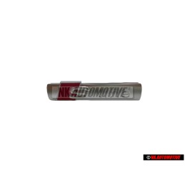 Audi Original S-LINE Avant Embleme Monogramme Logo Chrome Rouge - 4F0853736B 2ZZ