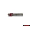 Audi Original S-LINE Avant Embleme Monogramme Logo Chrome Rouge - 4F0853736B 2ZZ