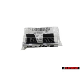 Audi Original QUATTRO Avant Embleme Monogramme Logo Chrome - 8H0853736 2ZZ