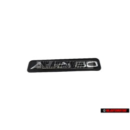 Audi Original AUDI 80 Bord Embleme Monogramme Logo Noir Chrome - 8A0853681D