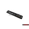 Audi Original AUDI 80 Bord Embleme Monogramme Logo Noir Chrome - 8A0853681D