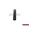 Audi Original AUDI 80 Bord Embleme Monogramme Logo Noir Chrome - 8A0853681D