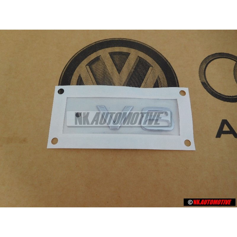 Audi Original V8 Arrière Embleme Monogramme Logo Chrome - 8E0853601B