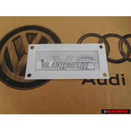 Audi Original V8 Arrière Embleme Monogramme Logo Chrome - 8E0853601B