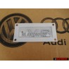 Audi Original V8 Arrière Embleme Monogramme Logo Chrome - 8E0853601B