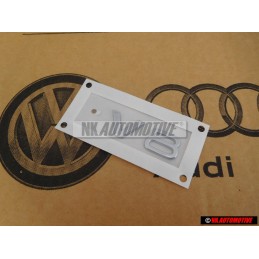 Audi Original V8 Arrière Embleme Monogramme Logo Chrome - 8E0853601B