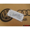 Audi Original V8 Arrière Embleme Monogramme Logo Chrome - 8E0853601B