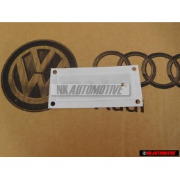 Audi Original V8 Arrière Embleme Monogramme Logo Chrome - 8E0853601B