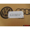 Audi Original V8 Arrière Embleme Monogramme Logo Chrome - 8E0853601B
