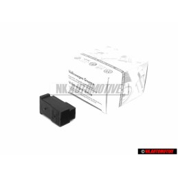 VW Original Boitier A Fiche Plate Male - 161971975