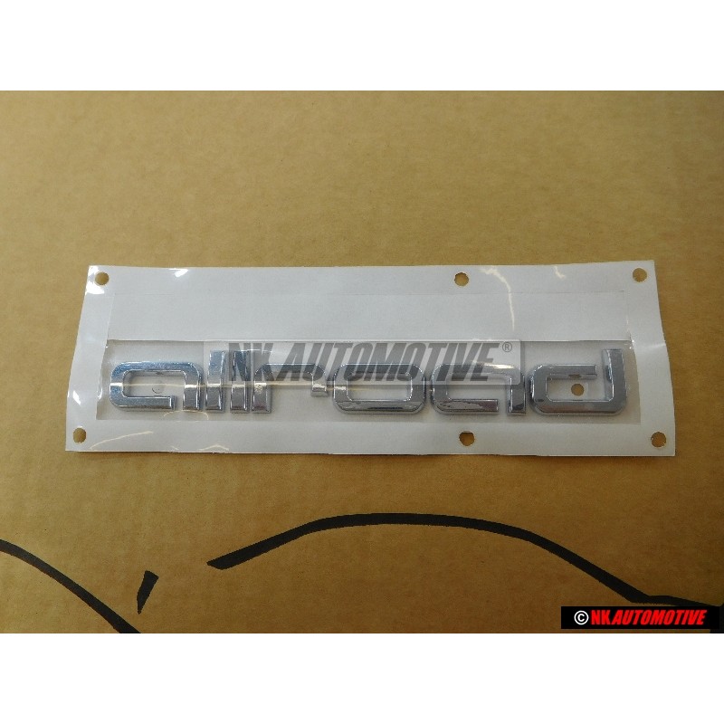 Audi Original ALLROAD Arrière Embleme Monogramme Logo Chrome - 4Z7853735A 2ZZ