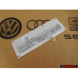 Audi Original ALLROAD Arrière Embleme Monogramme Logo Chrome - 4Z7853735A 2ZZ