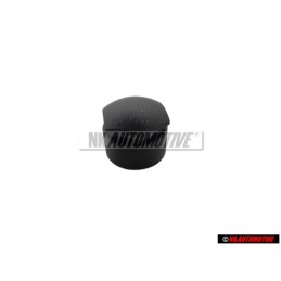 VW Original Capuchon De Boulon De Roue Noir Satine - 8D0601173B 01C
