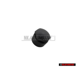 VW Original Capuchon De Boulon De Roue Noir Satine - 8D0601173B 01C