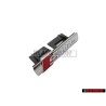 Audi Original S-LINE Avant Embleme Monogramme Logo Chrome Rouge - 8E0853736C 2ZZ