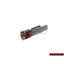 Audi Original S-LINE Avant Embleme Monogramme Logo Chrome Rouge - 8E0853736C 2ZZ