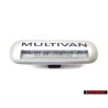 VW Original MULTIVAN Côté Embleme Monogramme Logo Aluminium - 7E5947415A 72A