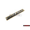 VW Original GOLF GLX Arrière Embleme Monogramme Logo - 1H6853687AKGX2