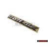VW Original GOLF GLX Arrière Embleme Monogramme Logo - 1H6853687AKGX2