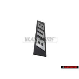 VW Original BUS Arrière Embleme Monogramme Logo Argent Brossé - 255853689