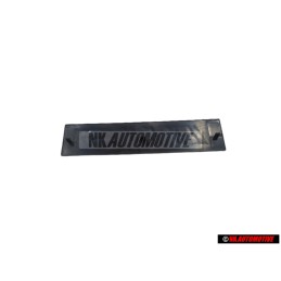 VW Original BUS Arrière Embleme Monogramme Logo Argent Brossé - 255853689