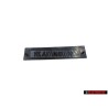 VW Original BUS Arrière Embleme Monogramme Logo Argent Brossé - 255853689