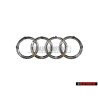 Audi Original Anneaux Avant Embleme Logo Chrome - 4H0853605C 2ZZ