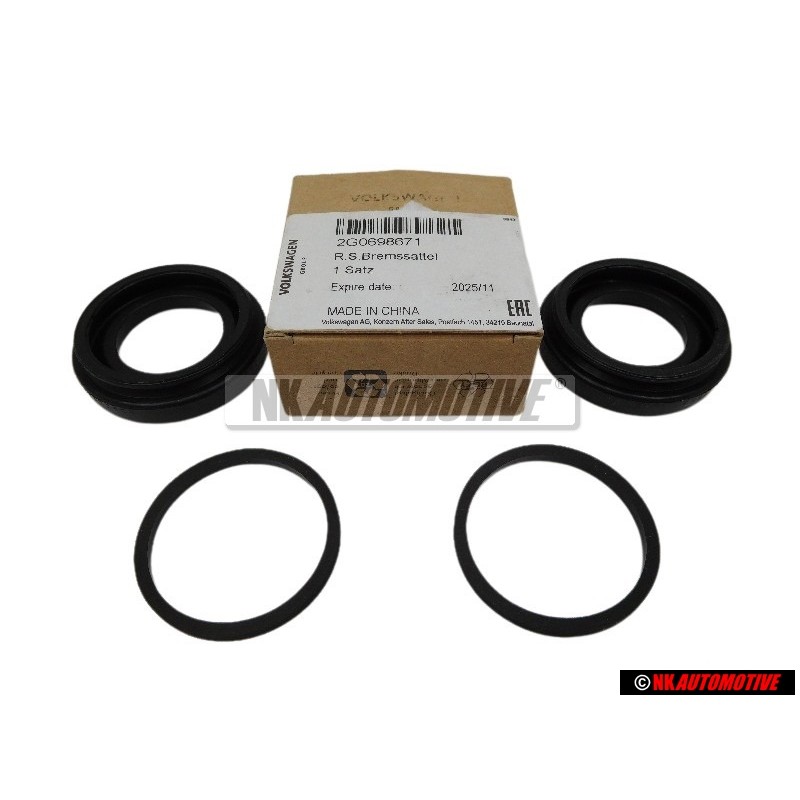 VW Original Jeu De Joints Pour Logement D'Etrier De Frein - 2G0698671