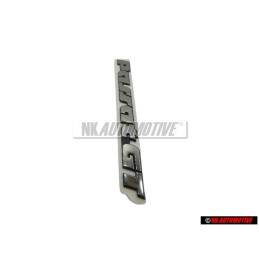 VW Original PASSAT GT Arrière Embleme Monogramme Logo Chrome - 3A0853687K Z10