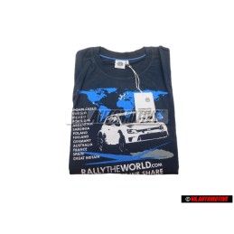VW Original T-shirt (homme) bleu fonce/blanc - 6RV084200D BRL