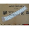 VW Original Inscription Sur Film Noir Satine - 701853679 6BX
