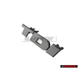 VW Original TDI Avant Embleme Monogramme Logo Chrome - 2D0853679 Z10
