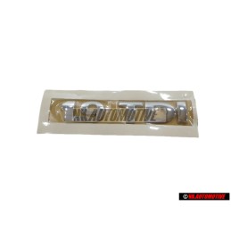 VW Original 1.9 TDI Arrière Embleme Monogramme Logo Chrome - 1K0853675H 739