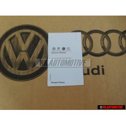 VW Original Plaque Indicatrice 'Unite De Commande 100' - 000010006