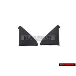 VW Original SET Cache De Rétroviseur Intérieur Gauche Droit - Jetta 2 Golf 2