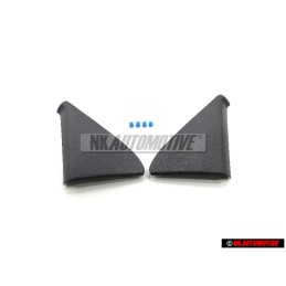 VW Original SET Cache De Rétroviseur Intérieur Gauche Droit w/clips - Golf 2