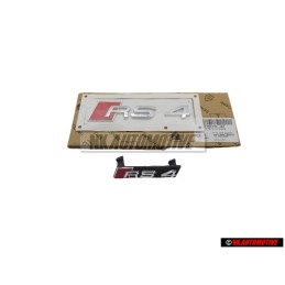 Audi Original SET Embleme Logo Monogramme Avant & Arrière - RS4 B7 (8E)