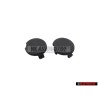 2x VW Original Capuchon Pour Vis Noir - 535881477B 4FB