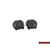 2x VW Original Capuchon Pour Vis Noir - 535881478B 4FB
