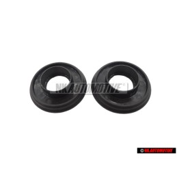 2x VW Original Cache Noir Satine - 535881680 01C