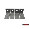 4x VW Original Plaque De Fixation Pour Charniere De Porte - 191809653