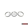 3x VW Original Segment De Piston - 095323570A
