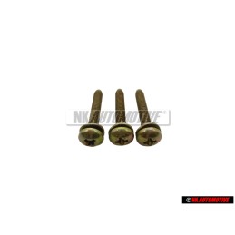 3x VW Original Vis Tete Bombee(Avec Rondelle) - 049903555A